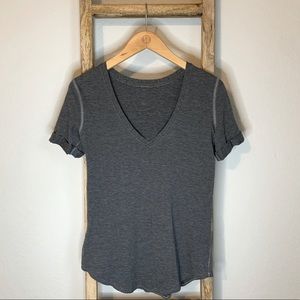 Lululemon Love Tee Black/Grey Stripe 4